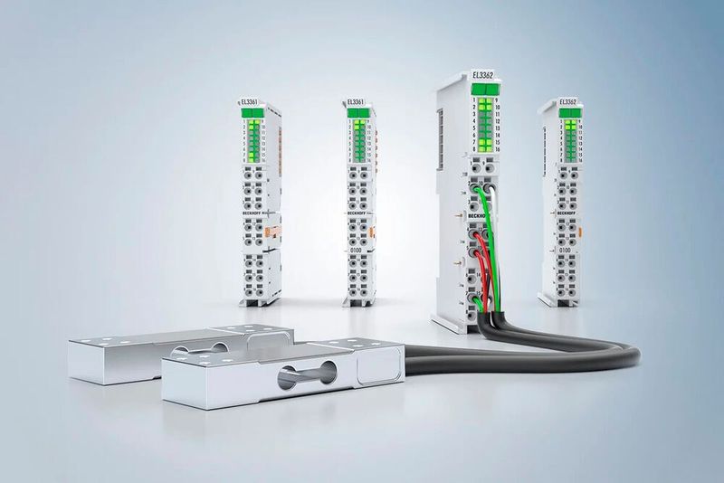 Beckhoff präsentiert Ihnen in Halle 1, Stand 330 High-End-Messtechnik von der Sensoranbindung bis in die Cloud. Lassen Sie sich über die Beckhoff-Messkette mit optimaler Verzahnung von Hard- und Softwaremodulen überzeugen, schauen Sie sich die optimierten EtherCat-Klemmen EL336 x und die kaskadierte Zellspannungsmessung mit der EL3008-0003 an. (Bild: Beckhoff)