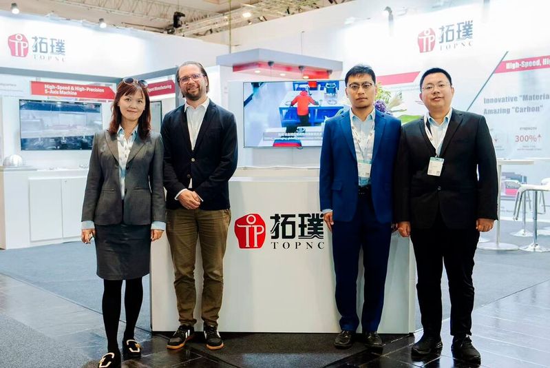 TOPNC auf der EMO 2025. (Bild:  TOPNC)