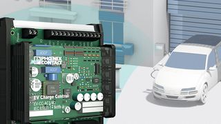 Bild 1: Für die Ladestation im Heimbereich konzipiert – die Ladesteuerung EVCC Basic von Phoenix Contact.  (Bild: Phoenix Contact)