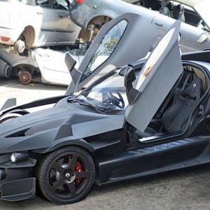 Der Flügeltürer bietet ein eigenwilliges Design.(Bild:  Ariel)