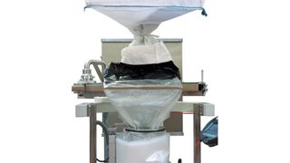 Das Containment-Folien System hilft bei der Big Bag-Entleerung. (Bild: Novindustra)