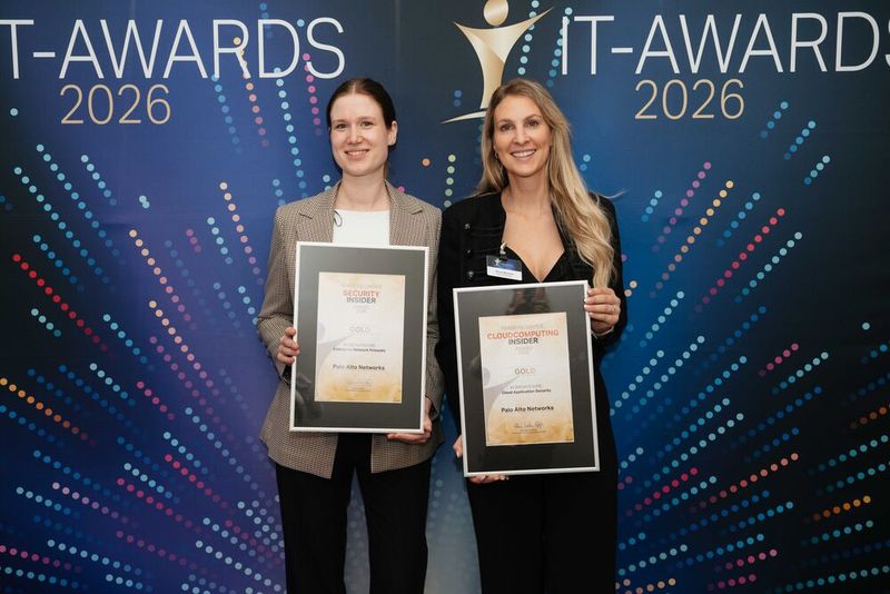 Hanna Roth (l.) und Nicole Warmann von Palo Alto Networks. (Bild:  Manuel Emme Fotografie)