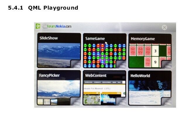 Display-Installation BB-View: Anwendungen Playground Hauptmenü (Bild: Farnell)