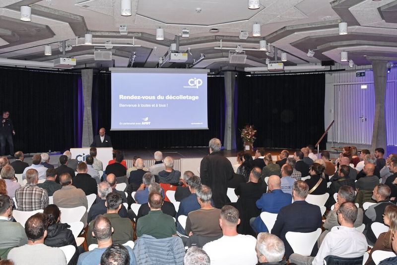 La salle était comble pour les Rendez-vous du décolletage 2025 au CIP Technologie de Tramelan. (Source : CIP Technologie)