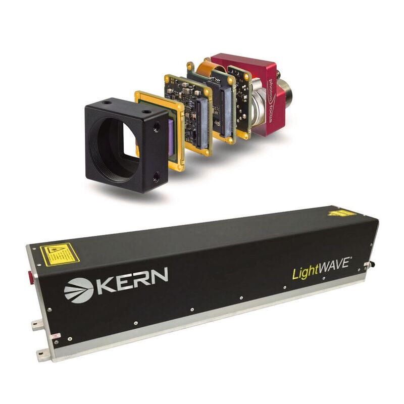 Caméra hyperspectrale modulaire, Laser CO2 Lightwave