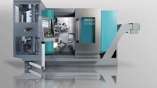Die Softwarepakete der Index VirtualLine unterstützen den wirtschaftlichen Einsatz des neuen Dreh-Fräszentrums schon ab dem ersten Werkstück. Ideal aufeinander abgestimmt, ergänzen sie sich in ihren Funktionen und führen den NC-Programmierer und Bediener zielgerichtet zur Lösung der Bearbeitungsaufgabe: am PC in der Arbeitsvorbereitung oder direkt an der Maschine in der Werkstatt.
In Verbindung mit der 3D-Simulation der Index-­virtuellen Maschine können Bearbeitungsprogramme auf dem PC erstellt, überprüft und optimiert werden. Mit dem CNC-Programmier-Studio, ist eine weiterführende Unterstützung für die Programmierung und die Bedienung der Index R200 verfügbar. (Archiv: Vogel Business Media)