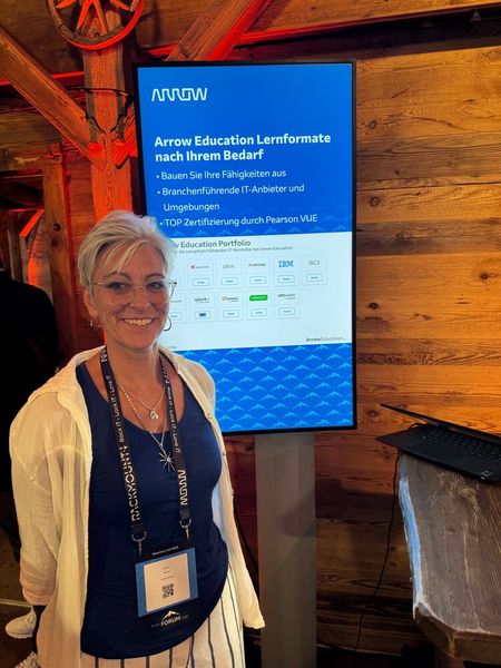 Education-Formate von Arrow präsentierte Bettina Becker (Arrow ECS). (Bild: Vogel IT-Medien GmbH)