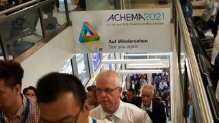 Die Achema Pulse soll auch in Krisenzeiten den Austausch ermöglichen. (Dechema e.V. / Helnut Stettin)