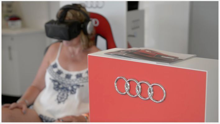 Audi wird VR verstärkt für die Fahrzeug-Simulation beim Händler nutzen. (Visualise)