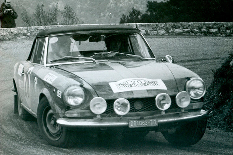 Bei Rallyes wie hier in Monte Carlo 1972 präsentierte sich das Auto durchaus erfolgreich. (Foto: Fiat)