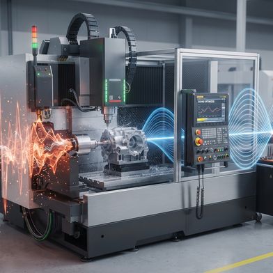 Im Maschinenbau spielt Sound-Design oder Akustikdesign mittlerweile eine entscheidende Rolle bei Themen wie Benutzerkomfort, Ergonomie, Produktqualität und Markenwahrnehmung.  (Bild: KI-generiert / Gemini)