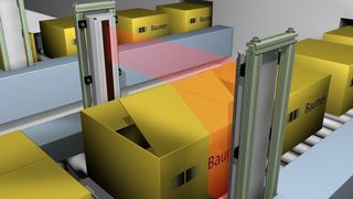 Anwendung: Pakete werden mit SpiderScan überwacht (Archiv: Vogel Business Media)