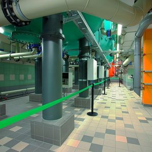 Im ersten Schritt reduziert die Uranex-Anlage hochselektiv nur das Uran durch ein Ionenaustauschverfahren auf unter 2µg/l, ohne die sonstige Zusammensetzung des Wassers zu ändern