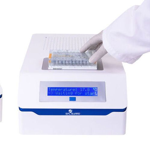 Herr Dr. Fleischmann, Biorepository Manager at Broadband Infrared Diagnostics started using the SPL Guard Arizona to accelerate the thawing of samples.(Source:  SPL Guard)