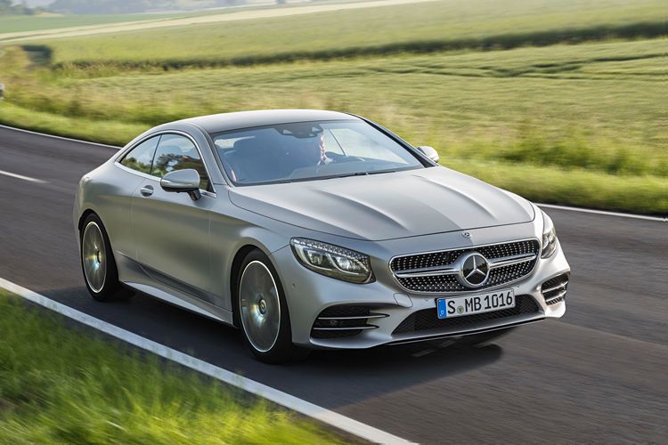 Ebenfalls überarbeitet wurde das S-Klasse Coupé. (Daimler)