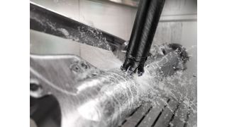 Der Zerspanungswerkzeug-Spezialist Sandvik Coromant bringt mit dem Frässystem Coromill MR20 ein Produkt, das sich etwa im Werkzeug- und Formenbau, sowie in Sachen Luft- und Raumfahrtkomponenten einen Namen machen sollte, bei dem, was es laut Hersteller kann ... (Bild: Sandvik Coromant)