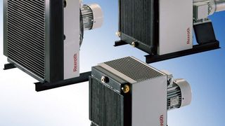Die Öl-Luftkühler KOL und KOLP optimieren die Öltemperatur in Hydraulikanlagen bei niedriger Geräuschemission. (Archiv: Vogel Business Media)