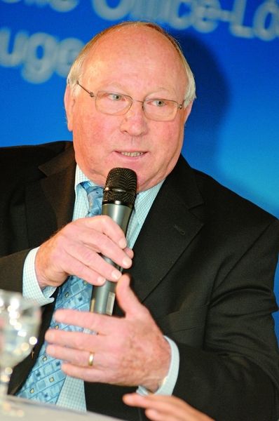 Mit Uwe Seeler konnte Brother für das Event in Hamburg eine echte Fußball-Ikone gewinnen. »Uns Uwes« Herz schlägt weiter fest für den HSV. (Archiv: Vogel Business Media)