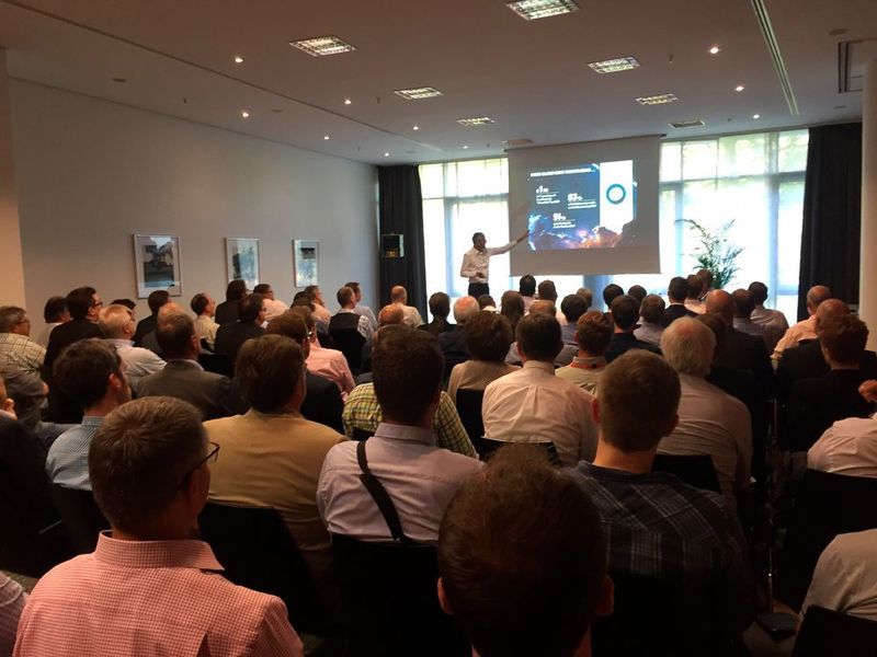 Gut besucht auch der Vortrag von Dr. Martin Reti, Senior Consultant bei T-Systems: Verloren im Universum der Clouds? (Vogel IT-Medien)