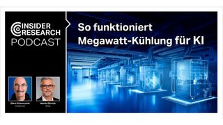 So funktioniert Megawatt-Kühlung für KI, ein Interview von Oliver Schonschek, Insider Research, mit Martin Dörrich von Rittal. (Bild: Vogel IT-Medien / Rittal / Schonschek)