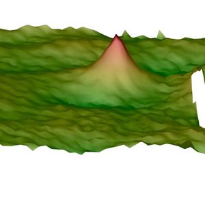 The evaluation is carried out objectively based on 3D features such as height, area, and diameter.(Image: Micro-Epsilon)