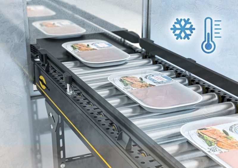 Modular Conveyor Platform für Kühl- und Tiefkühlumgebungen (Interoll)
