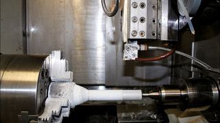 Kryogene Prozesskühlung mit CO2-Schnee.  (Bild: ISF)