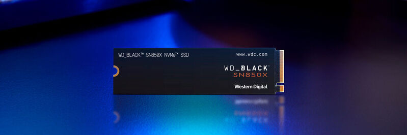 Die WD Black SN850X von Western Digital wartet nicht nur mit einem PCIe-Gen4-Interface auf, sondern auch noch mit einigen zusätzlichen Funktionen, wie Predictive Loading und einer minimierten Latenz.