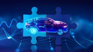 Mit der SIL-HIL-Co-Simulation stellt D-Space eine Lösung vor, die eine nahtlose Verbindung zwischen Software-in-the-Loop (SIL)- und Hardware-in-the-Loop (HIL)-Testumgebungen ermöglicht. (Bild: dSpace)