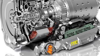 Ein Achtgang-Automatikgetriebe von ZF. (ZF Friedrichshafen AG)