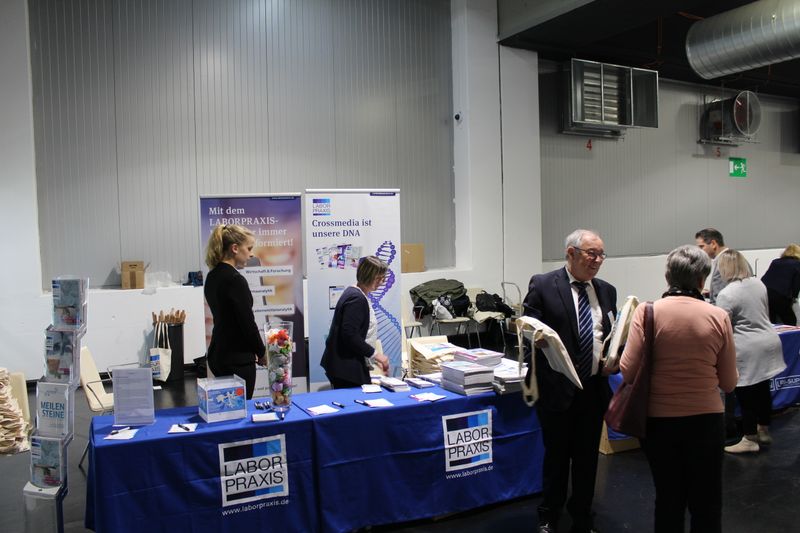 Impressionen von der Lab-Supply Wien vom 19. März 2019 Weitere Infos zu den Terminen der kommenden Lab-Supply-Messen in Berlin, Dresden, Frankfurt, Hamburg, Leverkusen und Münster finden Sie auf www.lab-supply.info (Bild: LABORPRAXIS, Christian Lüttmann)