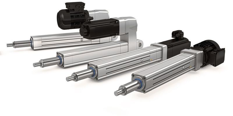 Die Aktuatoren der CASM-100-Serie leisten bis zu 82 Kilonewton und ermöglichen Betriebsgeschwindigkeiten von bis zu einem Meter pro Sekunde. Ewellix hat die Aktuatoren mit einer Reihe von Sensoren ausgestattet. Sie machen die Aktuatoren IIot-ready und bereit für Industrie 4.0. (Ewellix)