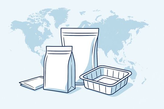 Innovative Monomaterial-Verpackungen gewinnen sowohl in aufstrebenden als auch gesättigten Märkten an Bedeutung. Dank ihrer Recyclingfähigkeit und Materialeffizienz sind sie für die Nachhaltigkeitsziele unverzichtbar geworden.(Bild:  GPT Image Editor / KI-generiert)