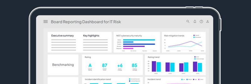 Mit "Board Reporting for IT Risk" hilft Diligent beim datengestützten Einschätzen von IT-Risiken.