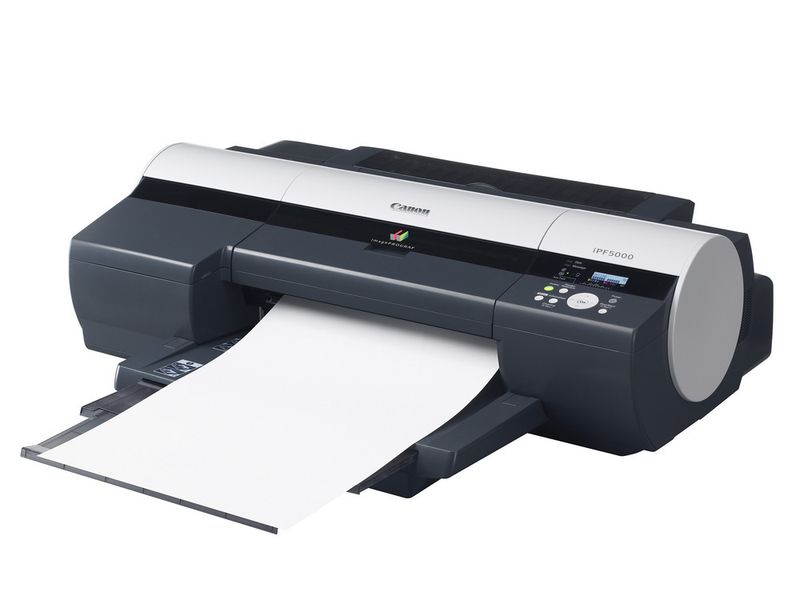 Der iPF5000 wurde von der der Digital Printing & Imaging Association (DPI) zum »Produkt des Jahres 2006« gewählt. (Archiv: Vogel Business Media)