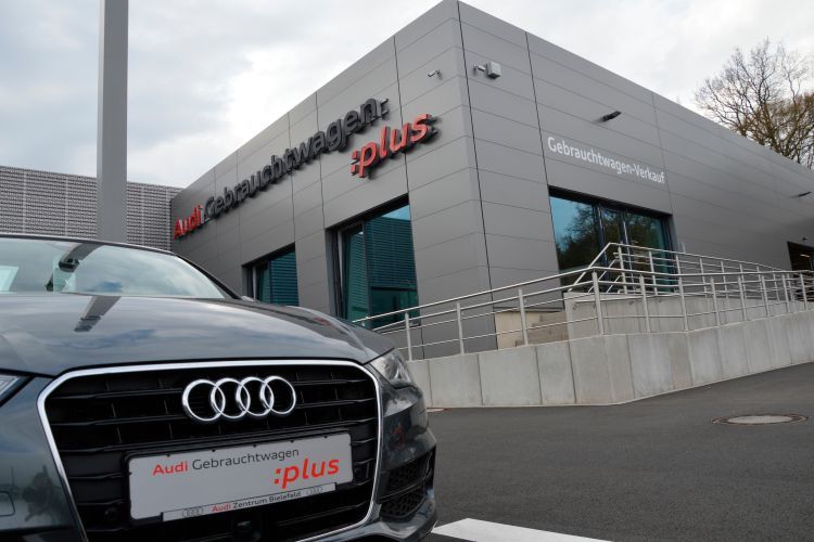 Der Standort ist zertifiziert für das konzerneigene Gebrauchtwagenprogramm Audis. (Foto: Achter)