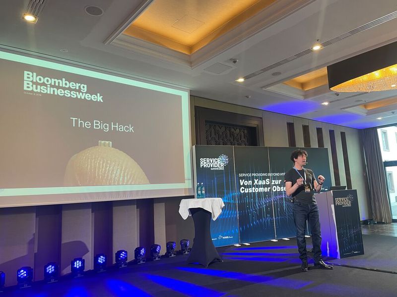 In seiner Keynote gab Umberto Annino (InfoGuard AG) wichtige Impulse und neue Sichtweisen für den Schutz der Supply-Chains. (Bild: Vogel IT-Medien GmbH)