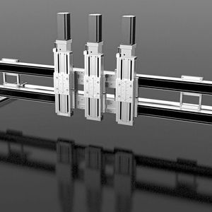 Mit leistungsstarken Linearsystemen lassen sich auch sehr spezielle Anforderungen optimal erfüllen – zum Beispiel mit einem 5-Achs-Modul.(Bild:  IEF-Werner GmbH)
