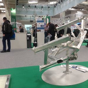 Leichtbau ist Zukunft: Die «Light Weight Solutions Area».