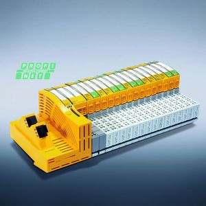 Die Geräteklasse PSS Universal E/A ermöglicht dank ihrer feinen Granularität der Peripheriemodule eine flexible und wirtschaftliche Anpassung an den E/A-Bedarf der Anwendung.