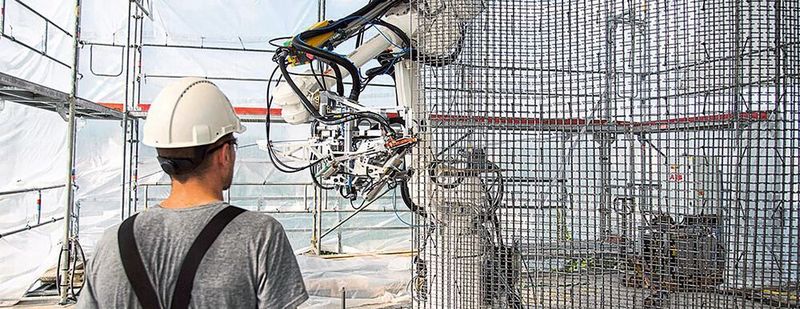 ABB Robotics automatise l’industrie de la construction dans un objectif de sécurité et de développement durable. (ABB)
