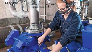 KSB hat den Top-Trend der Instandhalter im Programm: Augmented Reality. (KSB)