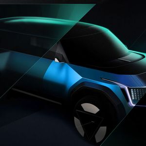 Das SUv basiert auf der Elektroplattform E-GMP.(Bild:  Kia)