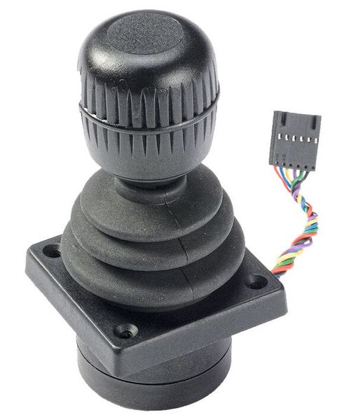 Bild 20: Die Joysticks der Serie 3000 sind immer noch auf der Höhe der Technik. (Bild: Andy Brown Photography)