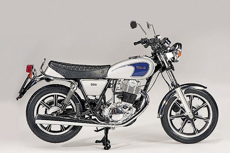 „Modellfahrzeug des Jahres 2013“: Yamaha SR 500 von Schuco (1:10). (Foto: Modell Auto)