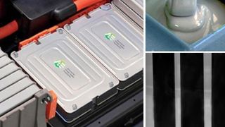 Thermisch leitende Klebstoffe und Materialien für die Modulfertigung von Elektro- und Hybridbatterien. (Bild: Polytec PT)