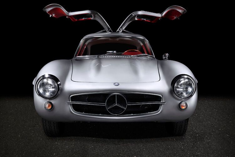 Mercedes-Benz 300 SL Coupé, 1955 (Bild: Museum Kunstpalast Düsseldorf)