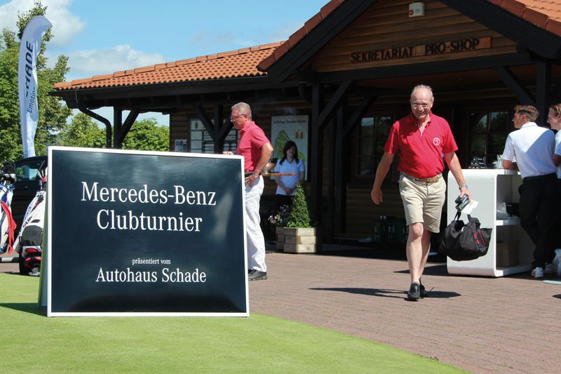 Schade organisiert jedes Jahr ein Golfturnier für einen guten Zweck. (Foto: Schade)
