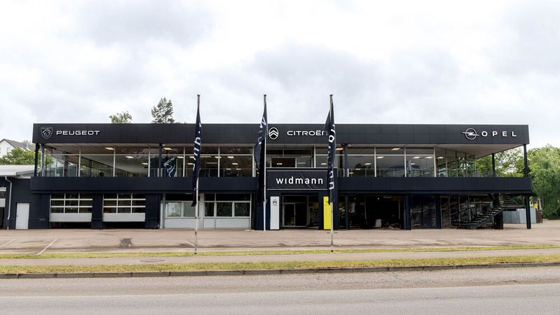 Das Autohaus Spiegler in Aalen gehört jetzt zur Widmann-Gruppe.(Bild:  Auto Widmann GmbH & Co. KG)