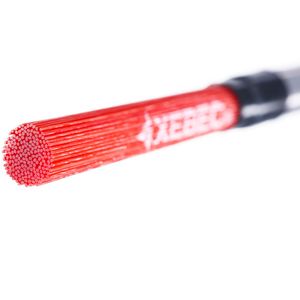 Für Querbohrungen verschiedenster Durchmesser und Tiefen, zum Entgraten von Querbohrungen in zylindrischen Hauptbohrungen, zum Polieren oder Entzundern an Bohrungswandungen, dient etwa dieses Xebec-Werkzeug, eine sogenannte Cross-Hole-Bürste, von Kempf Tools.